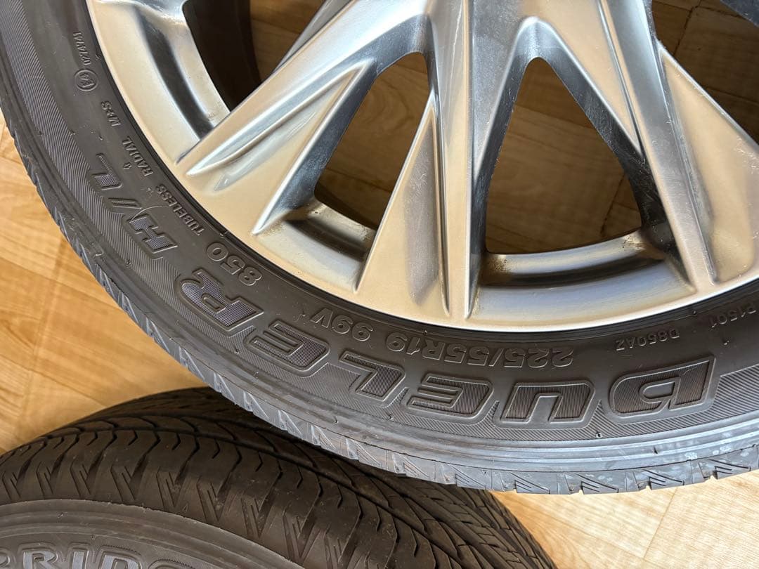 悟*空様 マツダCX8 純正ホイールタイヤ　バリ山