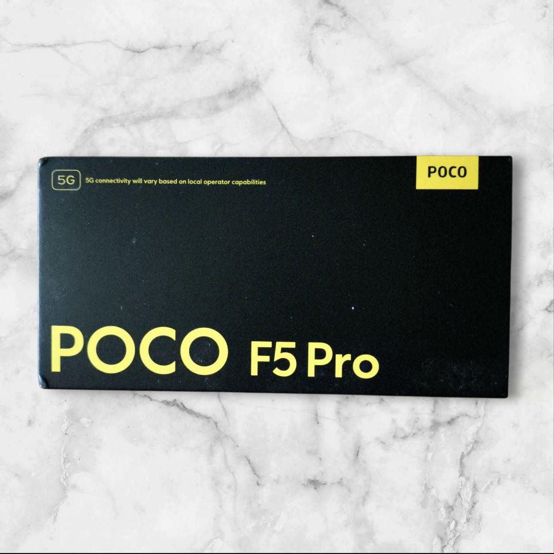 超美品　POCO F5 Pro ホワイト 8GB 256GB グローバル版