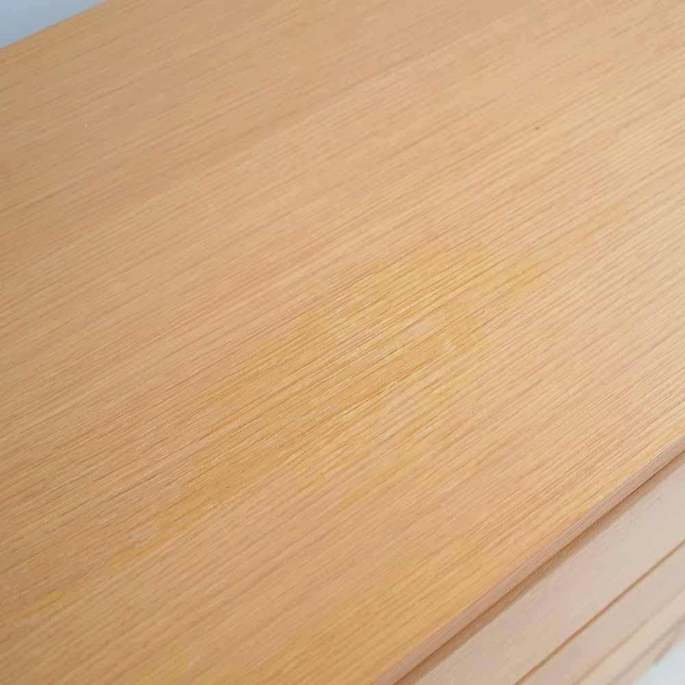 無印良品/MUJI オーク材 ワイドチェスト 120cm ZR24170