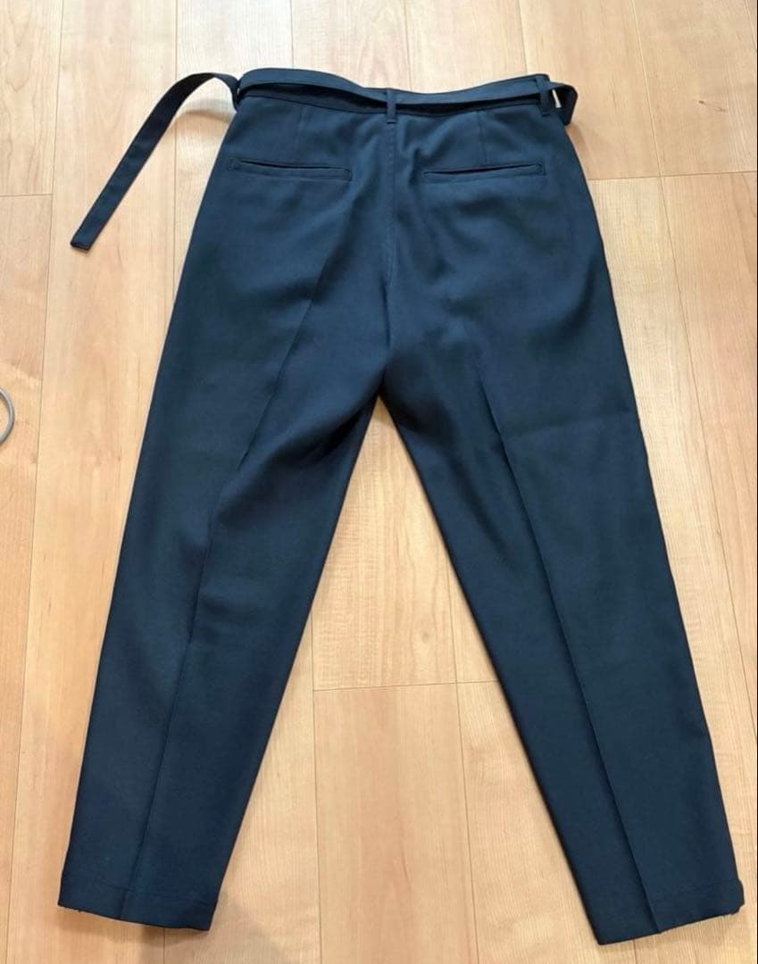 RETORO POLYESTER TWILLテーパード トラウザーパンツ