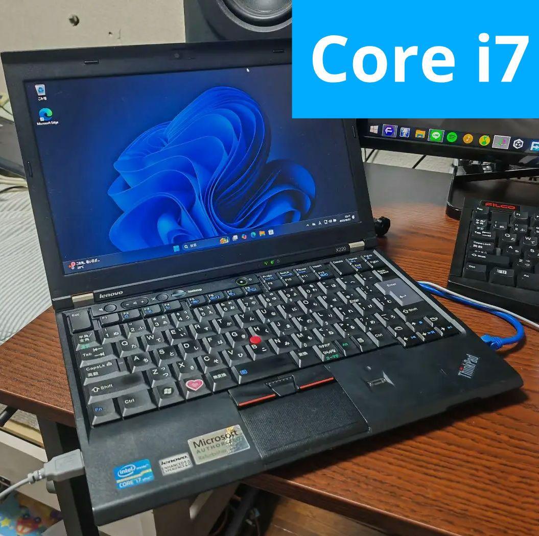 ThinkPad X220 Core i7-2640M搭載 ノートPC 本体