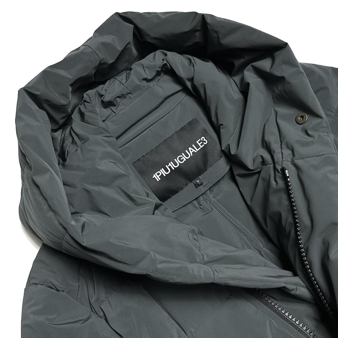 定価15.4万 1piu1uguale3 WRAP HOOD ダウンコート Ⅴ