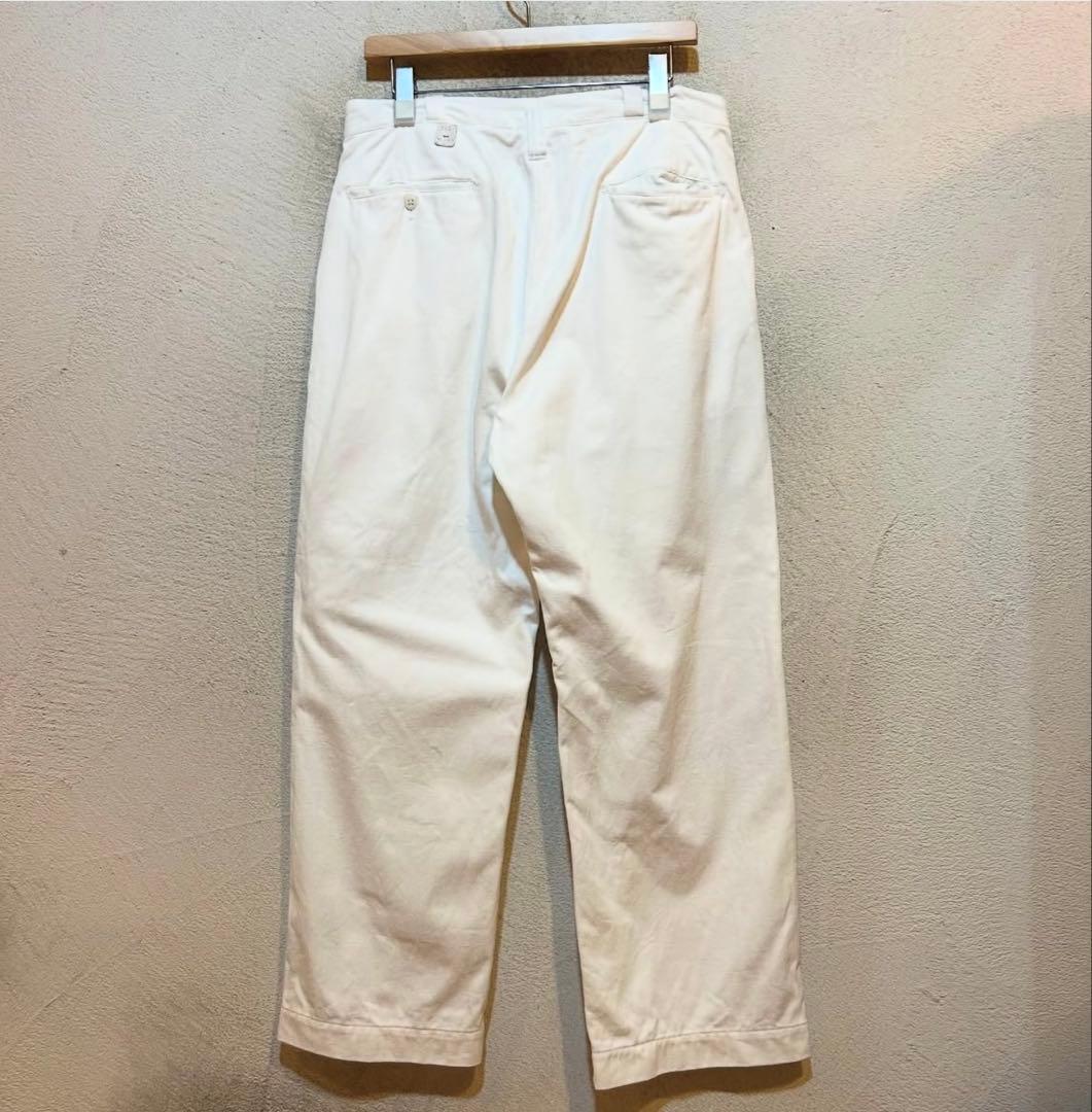 50s ワークパンツ ホワイト Wender&Goldstein デッドストック