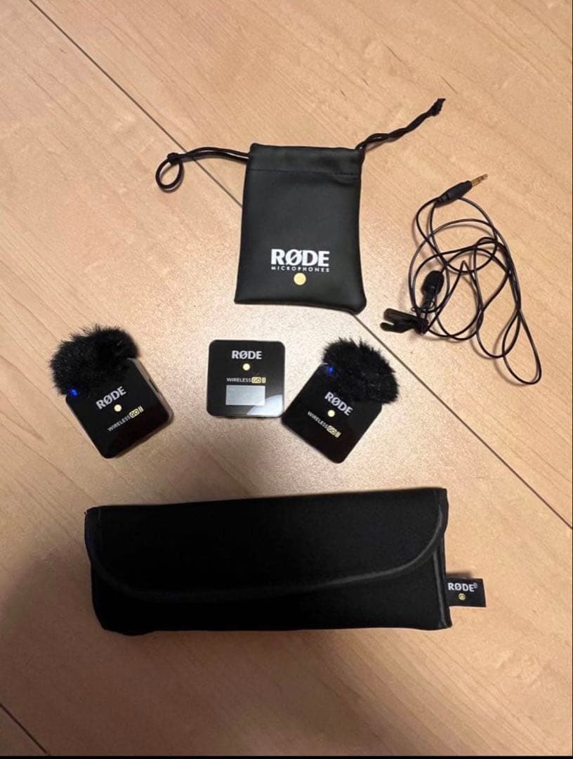 RØDE WIRELESS GO II ワイヤレスマイクシステム完備