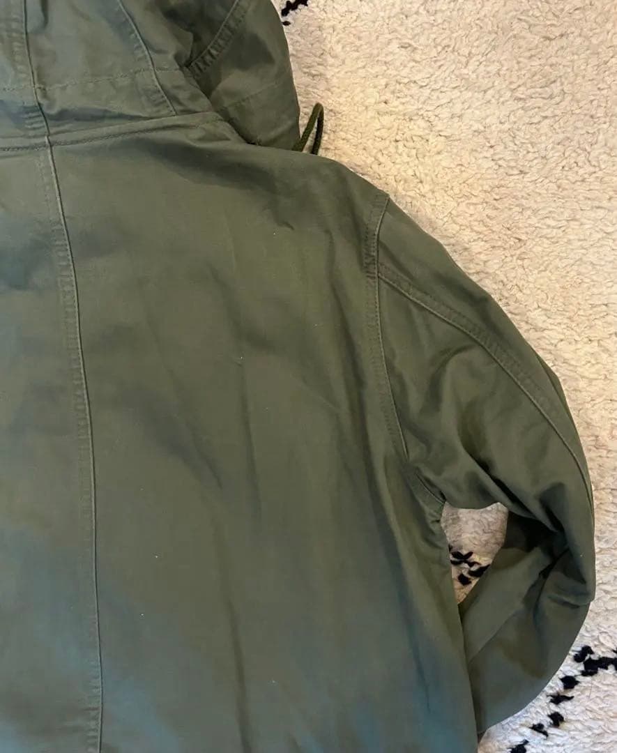 フレッドペリー FRED PERRY モッズコート カーキ M 月桂冠 ライナー