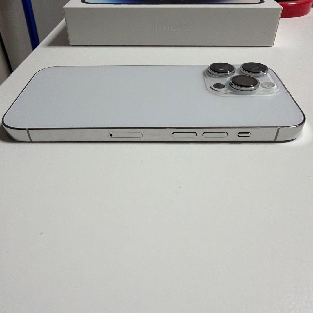 iPhone14pro 512g シルバー　SIMフリー　箱、充電器つき　美品