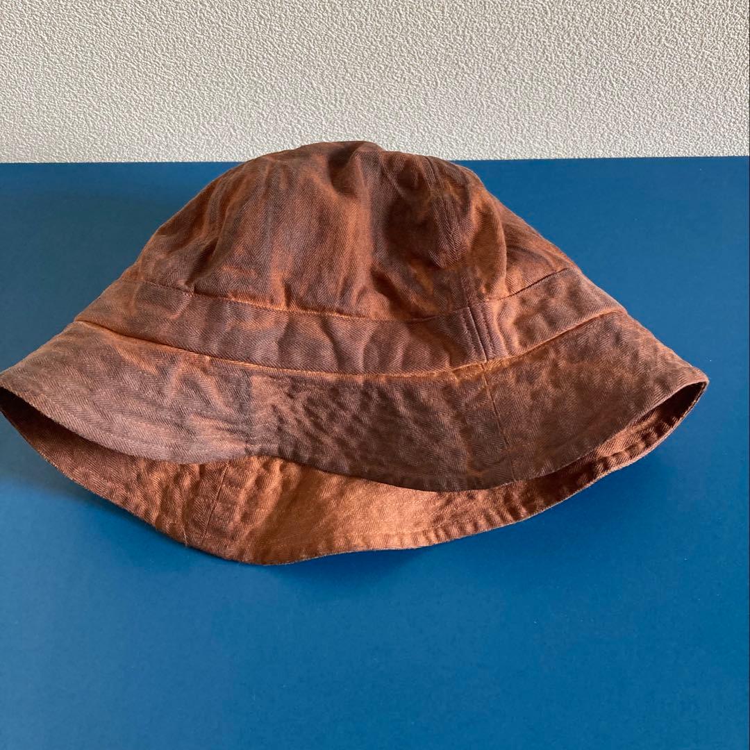 タタミゼ　柿渋染めハット(ショップ別注品)