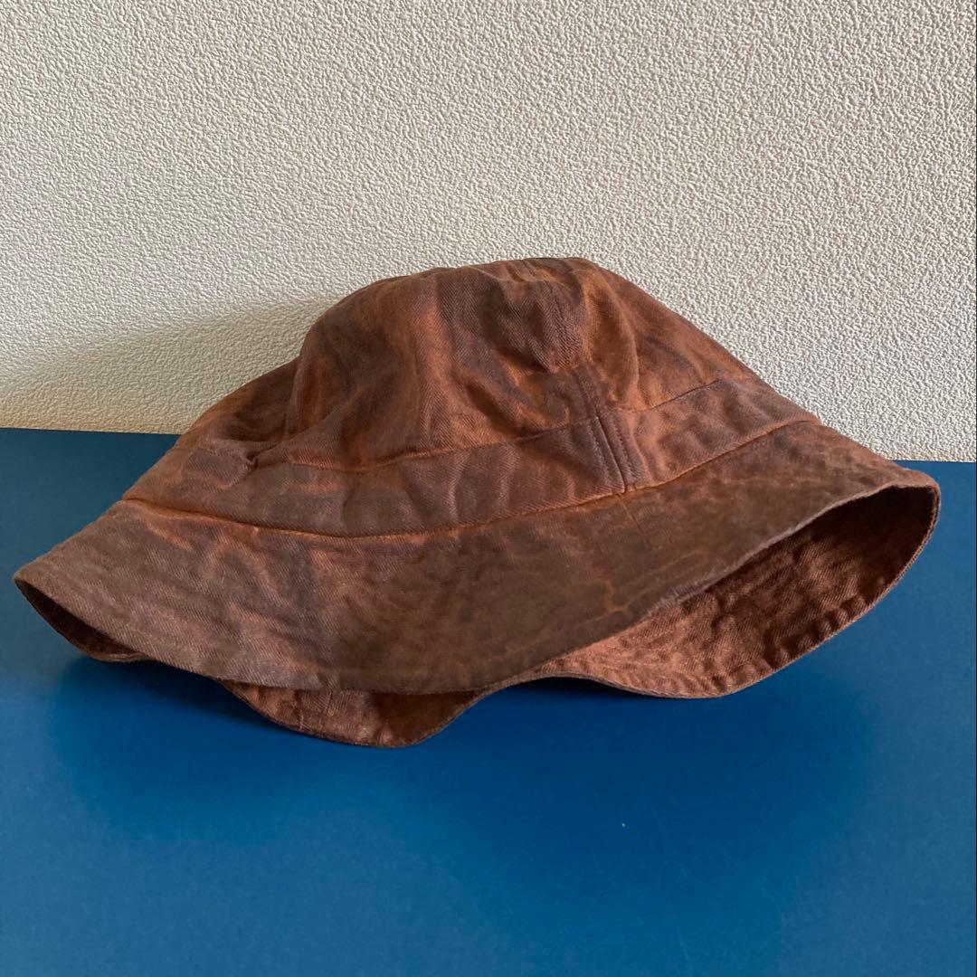 タタミゼ　柿渋染めハット(ショップ別注品)