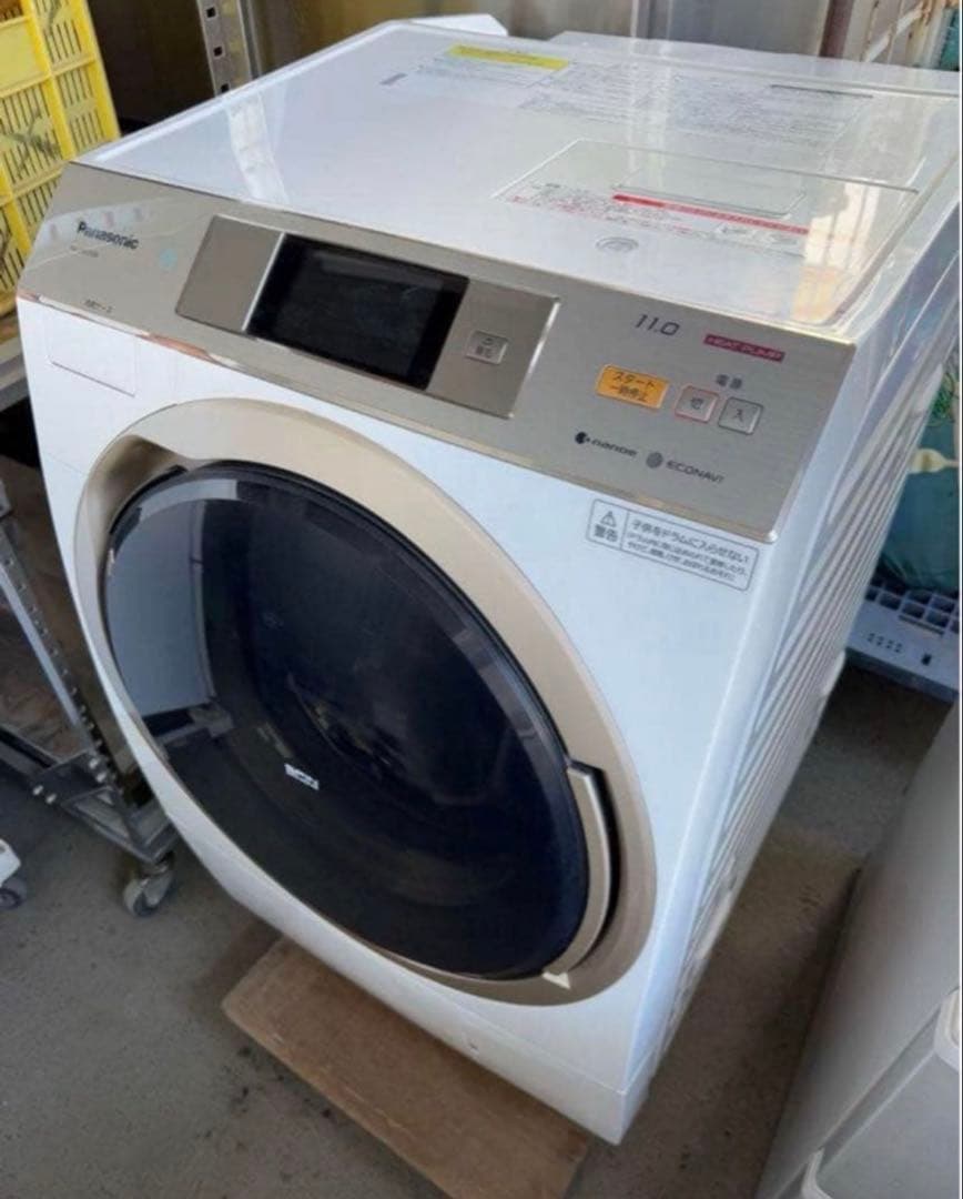 2017年式 11kg 6kg パナソニックドラム式洗濯機 NA-VX9700R