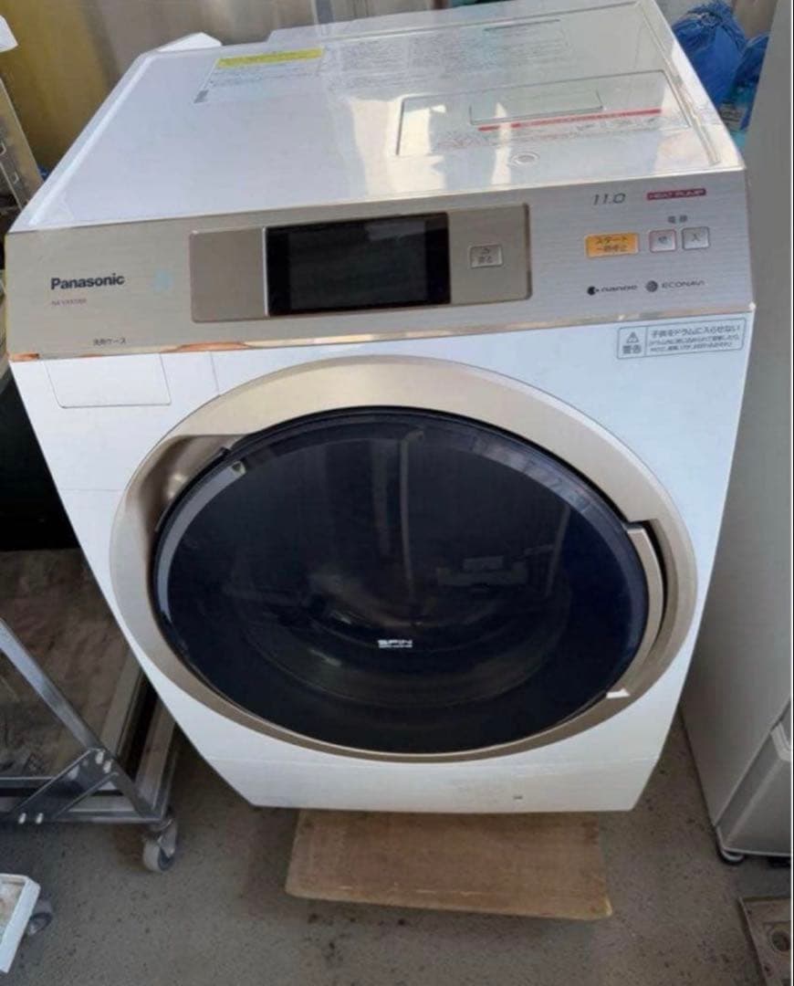 2017年式 11kg 6kg パナソニックドラム式洗濯機 NA-VX9700R