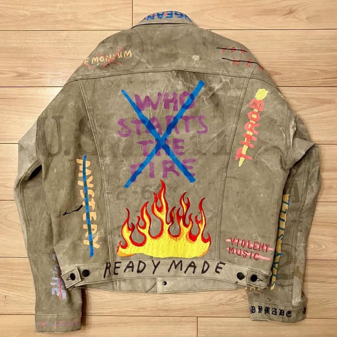 希少 READYMADE OVERSIZE WORK JACKET レディメイド