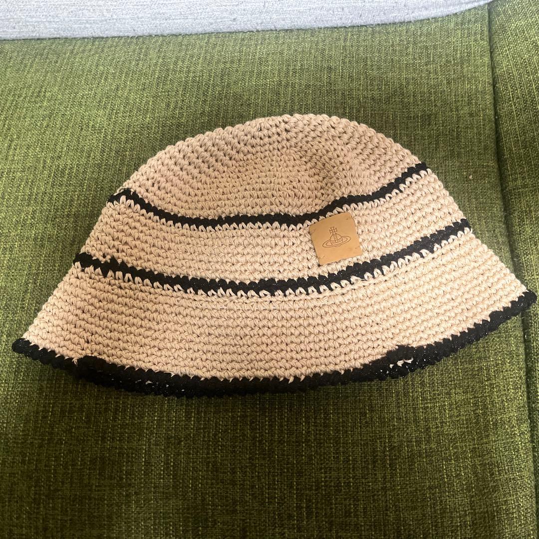 ヴィヴィアンウエストウッド ハート柄 帽子