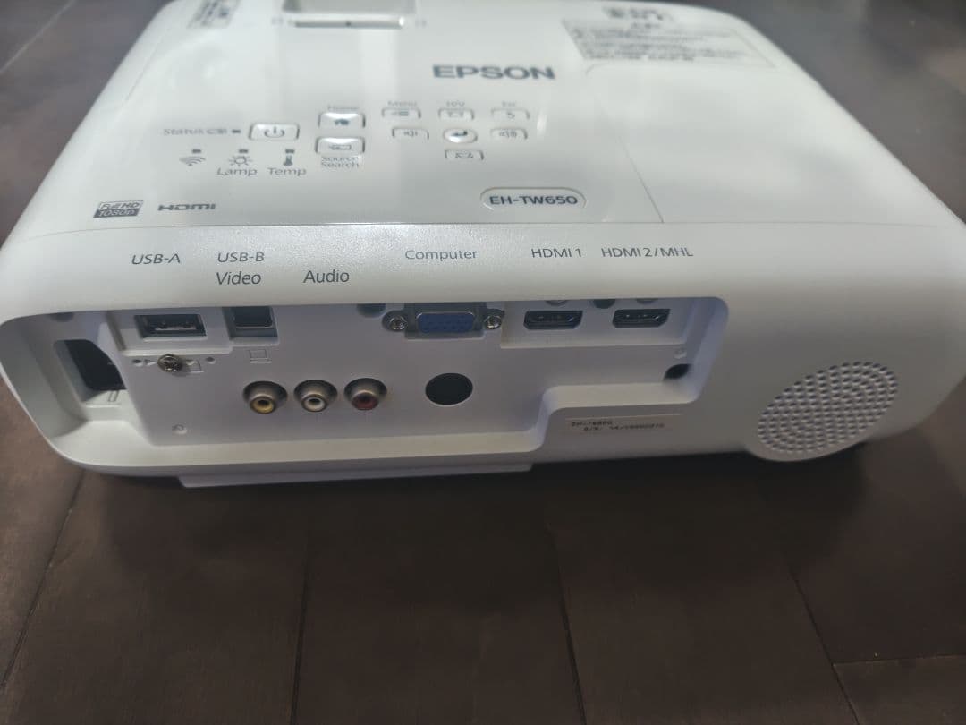 EPSON プロジェクター　11h 0h