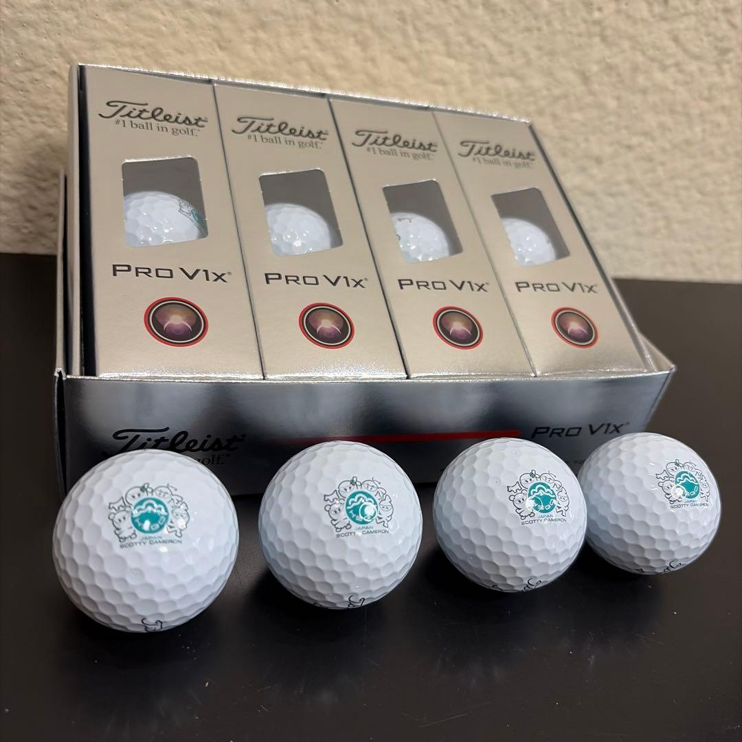 タイトリスト PRO V1X スコッティキャメロン×浜松シーサイドゴルフクラブ