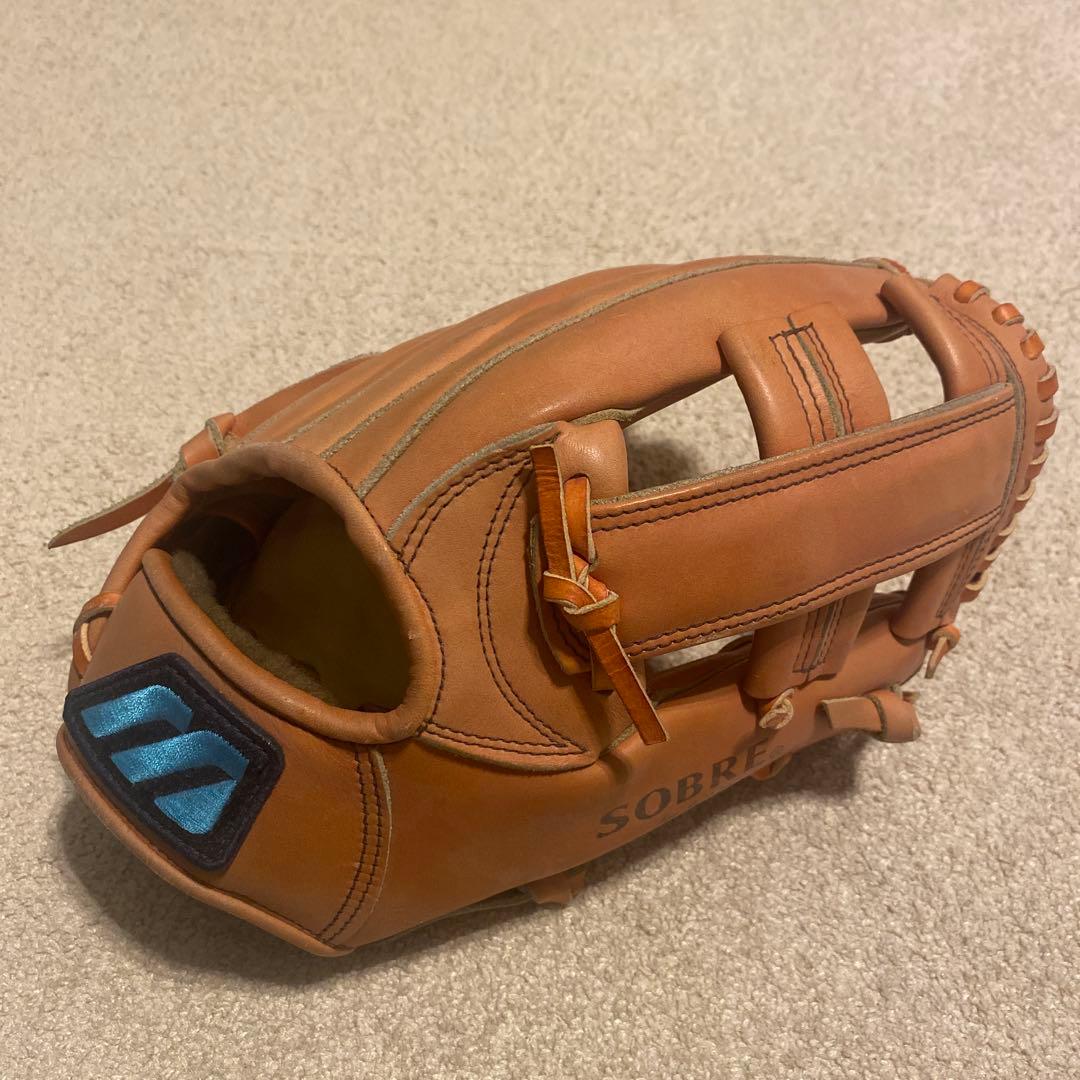 【希少】ミズノ 日本製 ビューリーグ SOBRE 内野用 硬式用グローブ