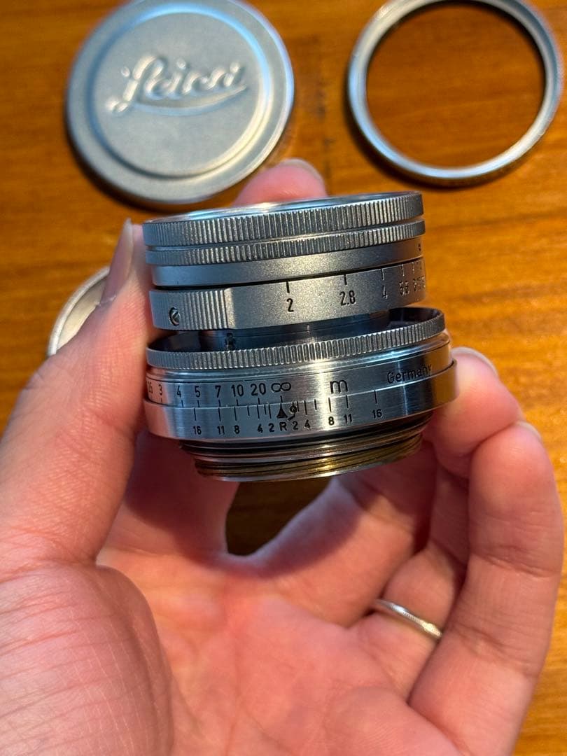 【ゆうきち】Leica Summicron f=5cm 1:2 沈胴ズミク