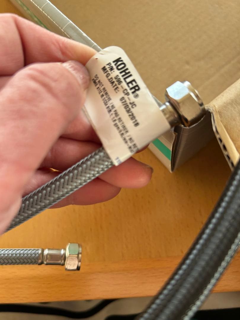 Kohler 浄水器用水栓 クローム仕上げ4個おまとめ