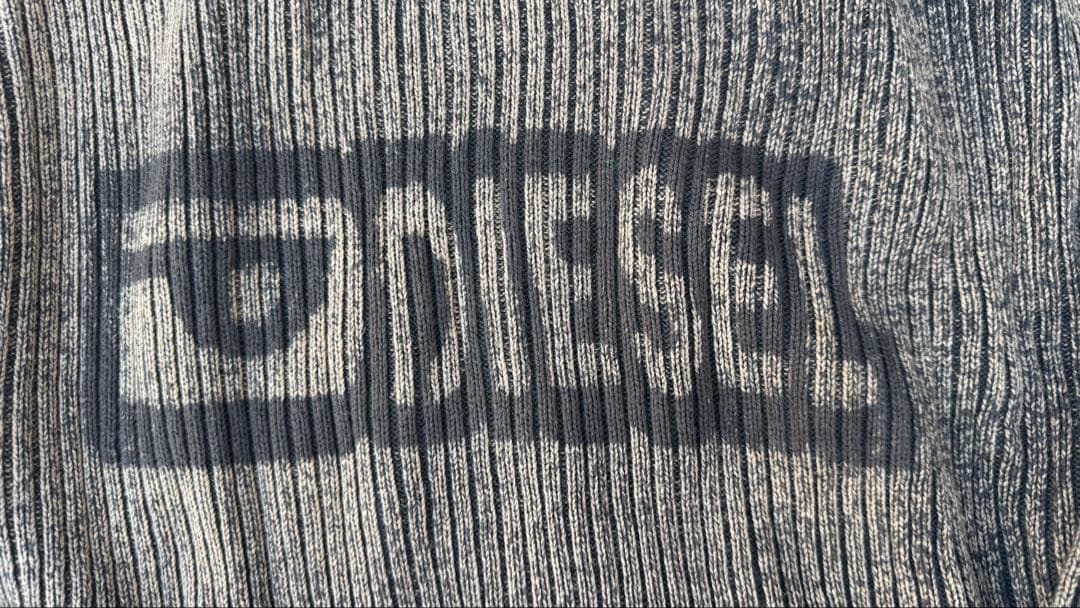 た*か様 DIESEL ブラウンリブニット 長袖 00s