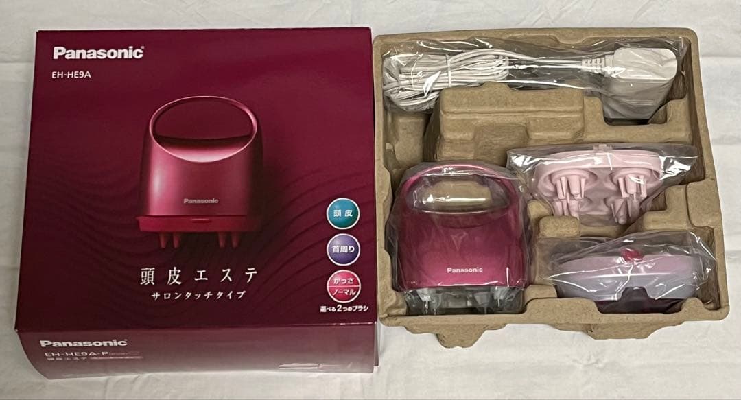 新品未使用 Panasonic EH-HE9A 頭皮エステ サロンタッチタイプ