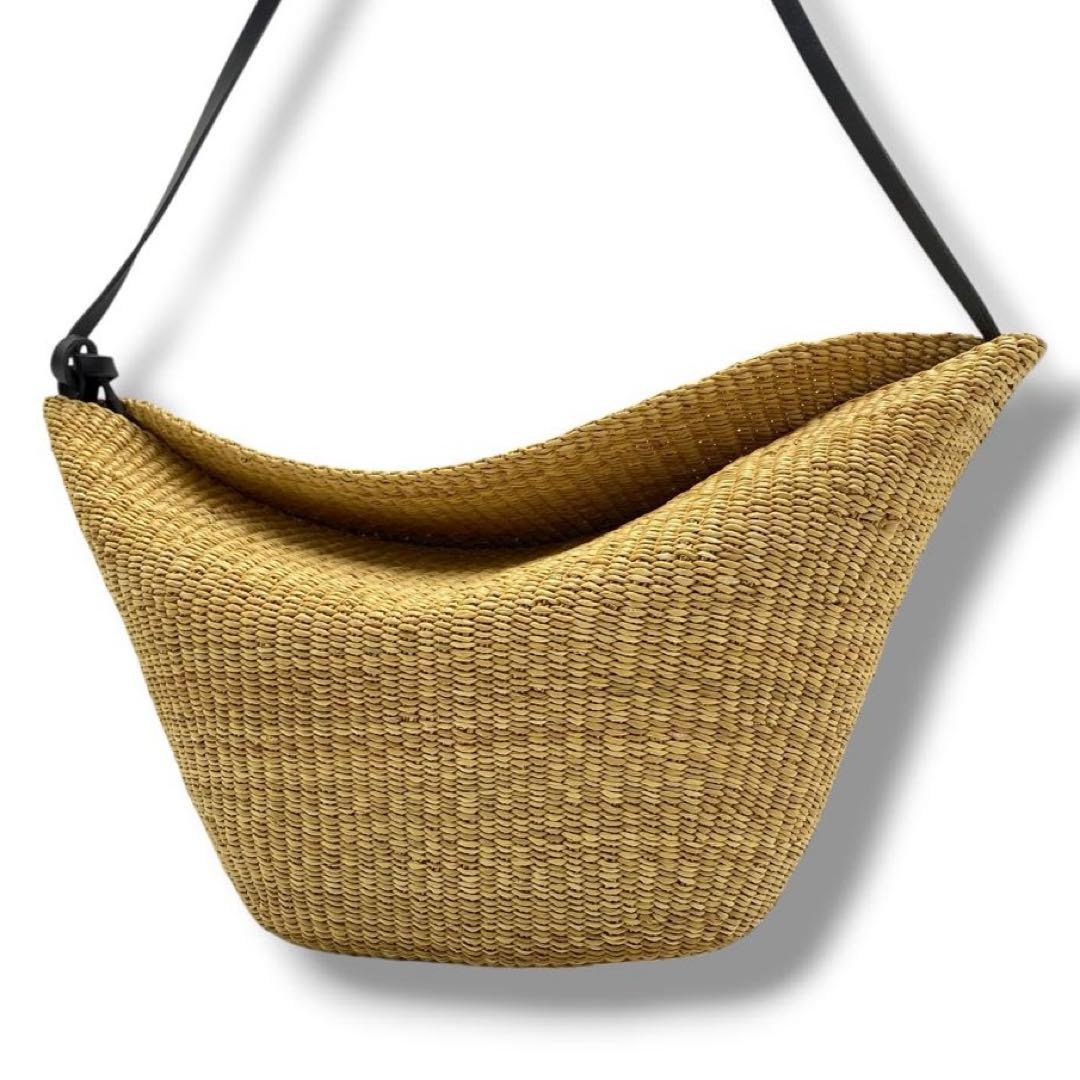 美品 INES BRESSAND かごバッグ ショルダーバッグ レザー 完売