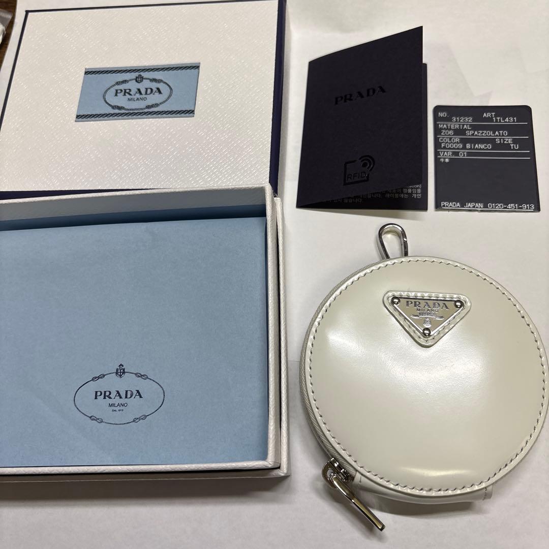 プラダ ラウンド ミニポーチ ケース レディース 1TL431
