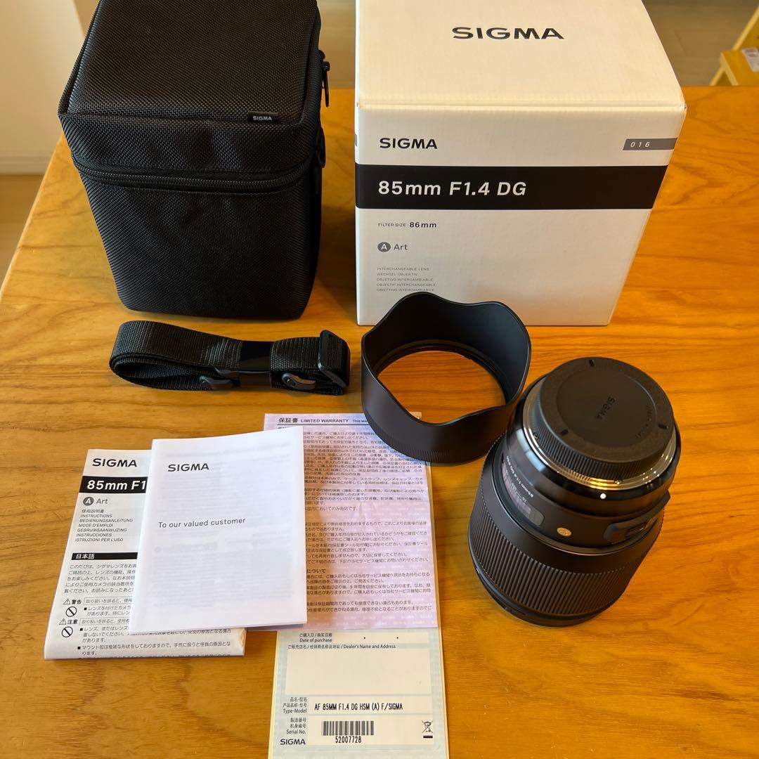 上*希様 【極上品】SIGMA 85mm F1.4 DG HSM | Art S