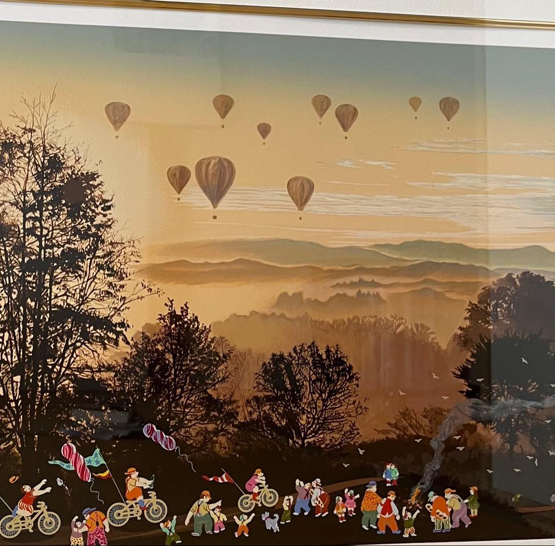 ヒロヤマガタ　シルクスクリーン《パリスバイスクル》