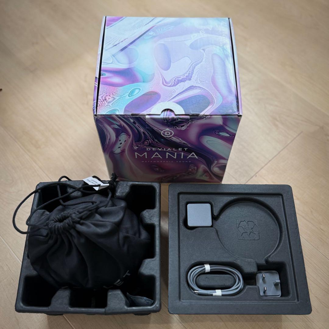 Devialet Mania Deep Black｜2028年5月まで延長保証