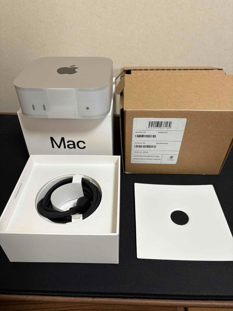 Macデスクトップ Apple Mac mini M4 16GB 512GBSSD
