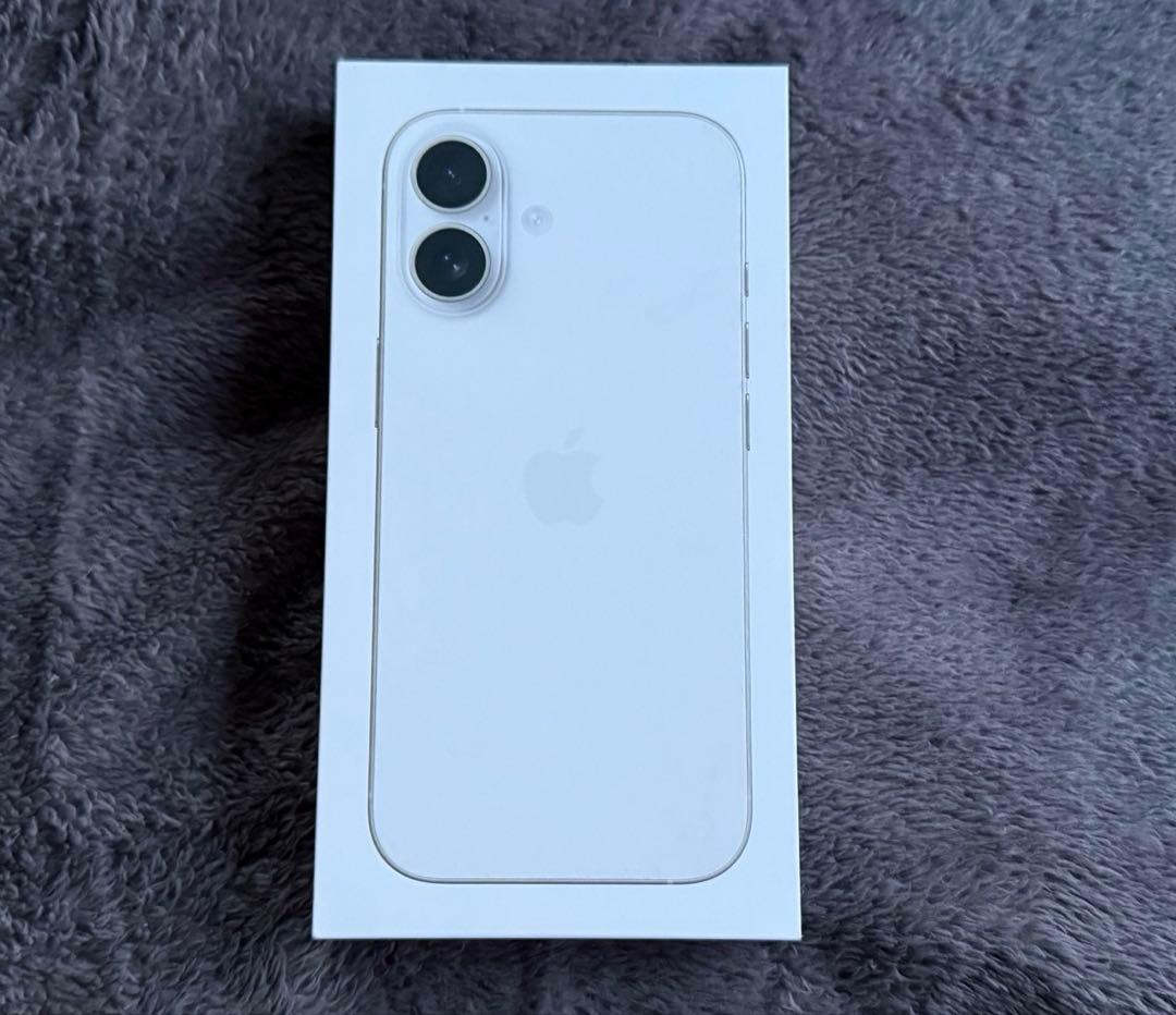 iPhone17 256GB ホワイト simフリー　新品未開封