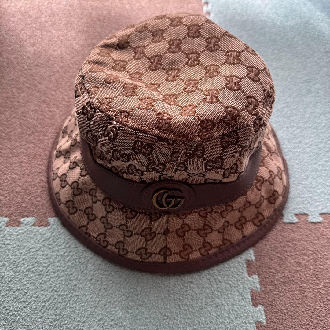 【Non】GUCCI GGパターン バケットハット