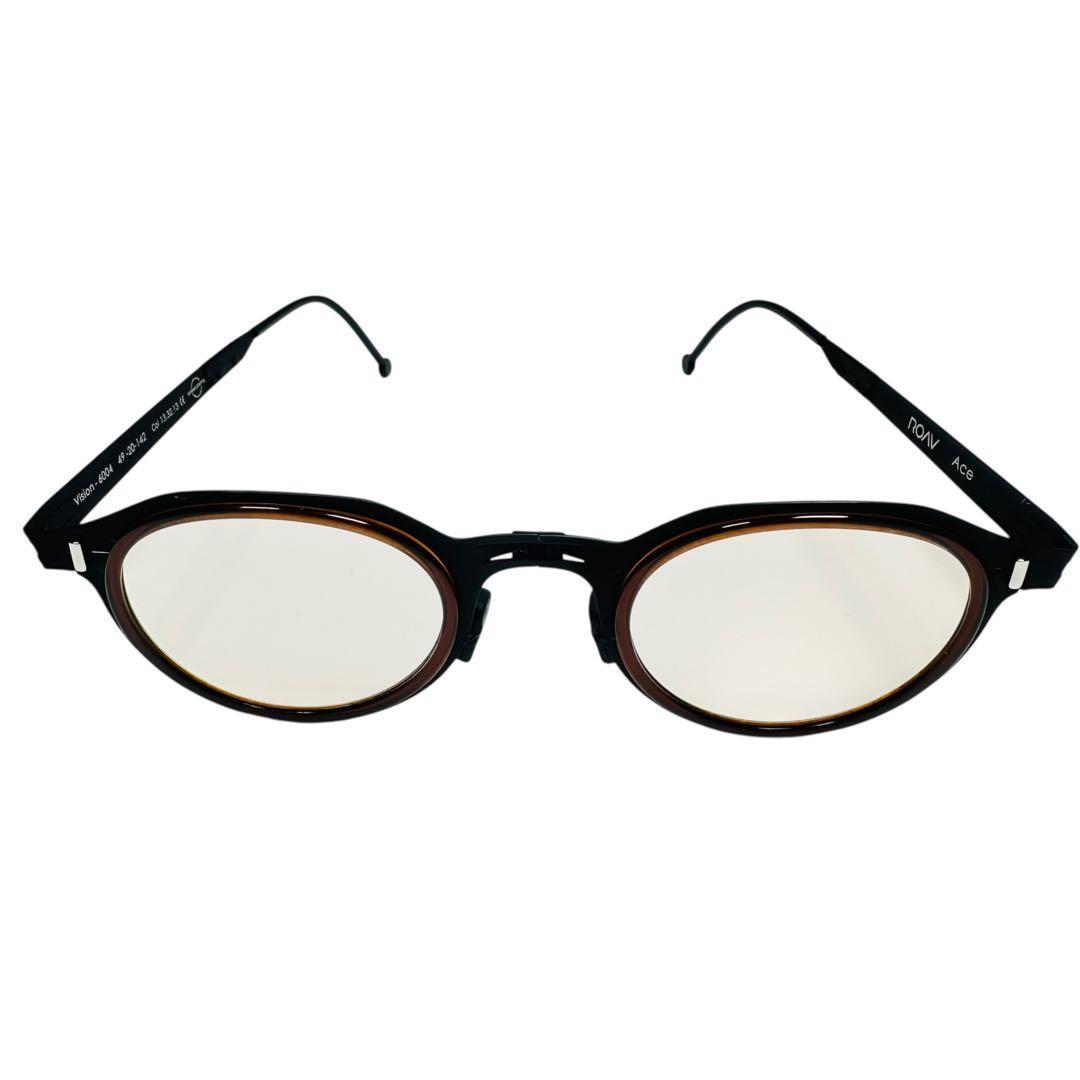 極美品 ROAV Ace Vision 6004 折りたたみメガネ 超軽量