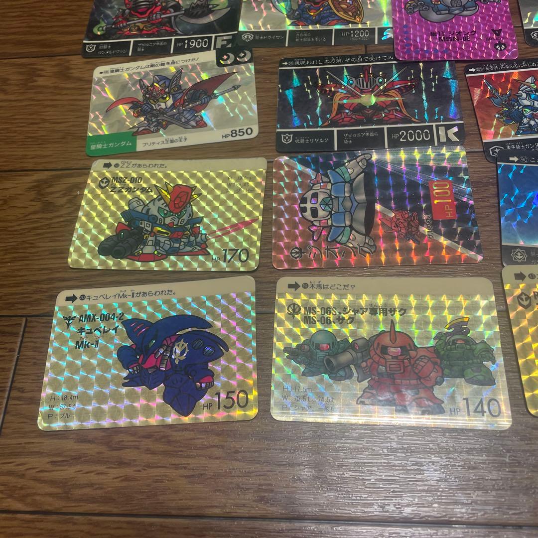80s90s激レア　昭和レトロ　ガンダム　カードダス　SD BANDAIバンダイ