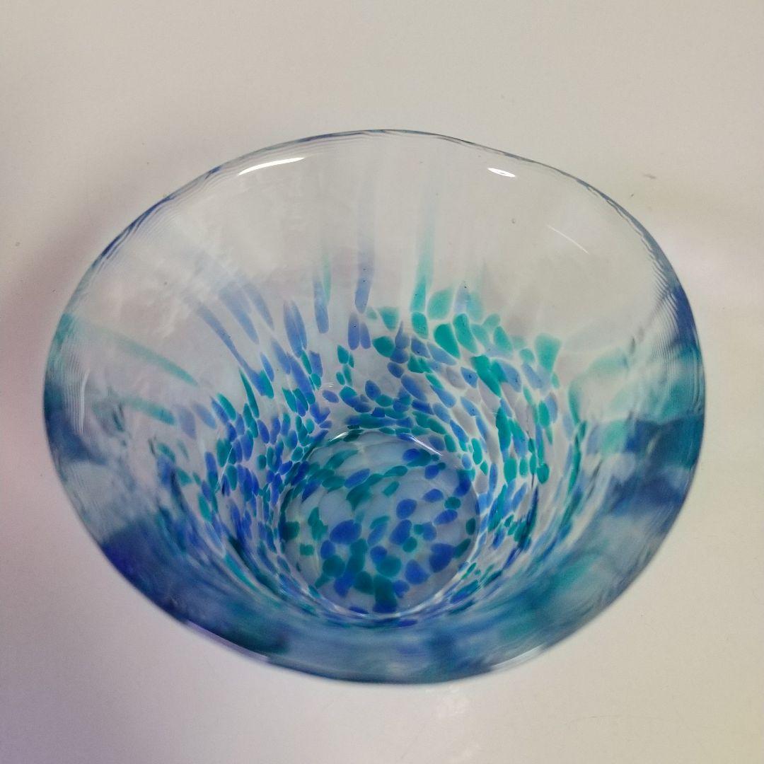 かよちゃん 津軽びいどろ 蕎麦猪口 お猪口