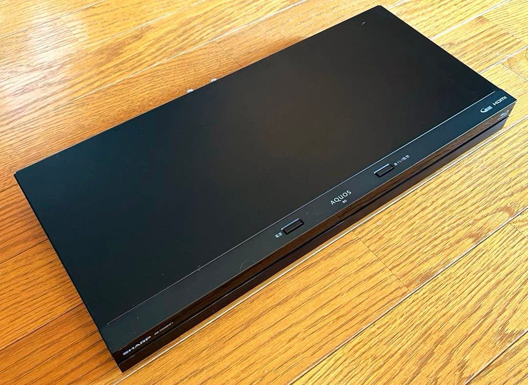動作良好2020年製SHARP AQUOSブルーレイレコーダー2B-C05BW1
