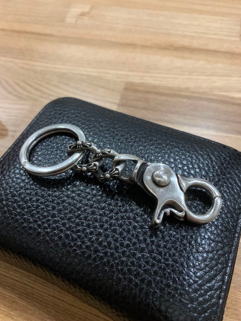 925 シルバー　キーリング　クロス