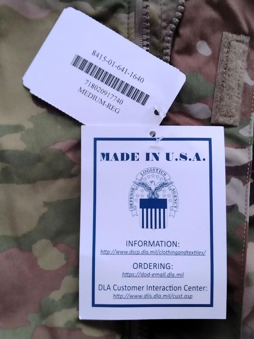 未使用 GEN3 LEVEL5 OCP ソフトシェルジャケット