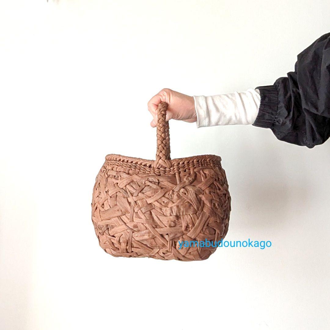 order まるい山葡萄かごバッグMサイズ