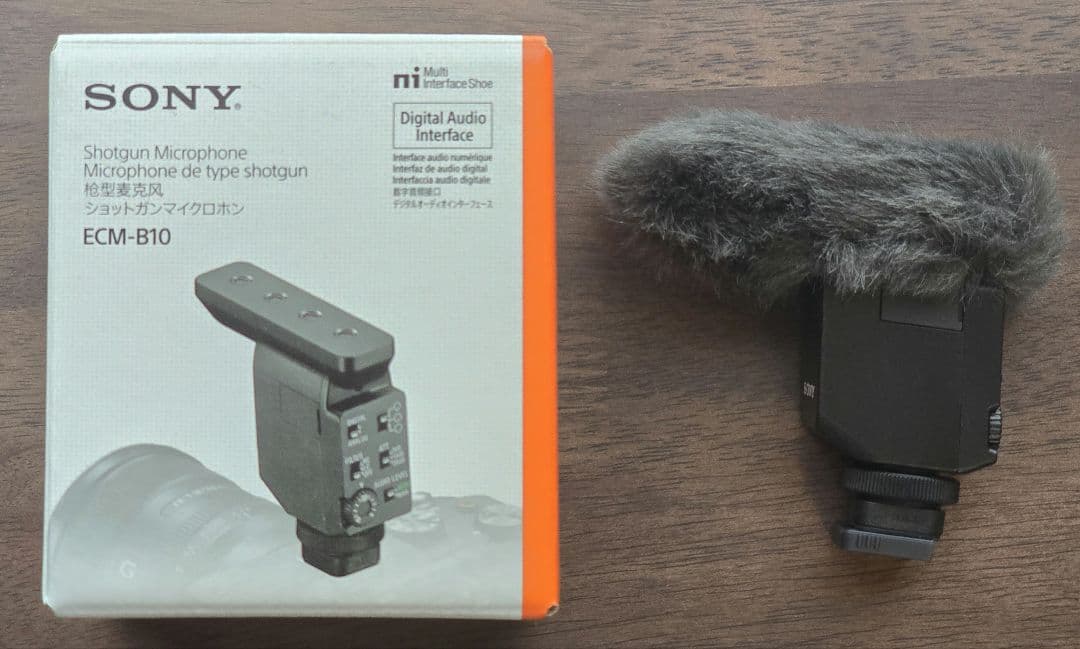 ECM-B10 SONY(ソニー) カメラ用マイク ショットガンマイクロホン
