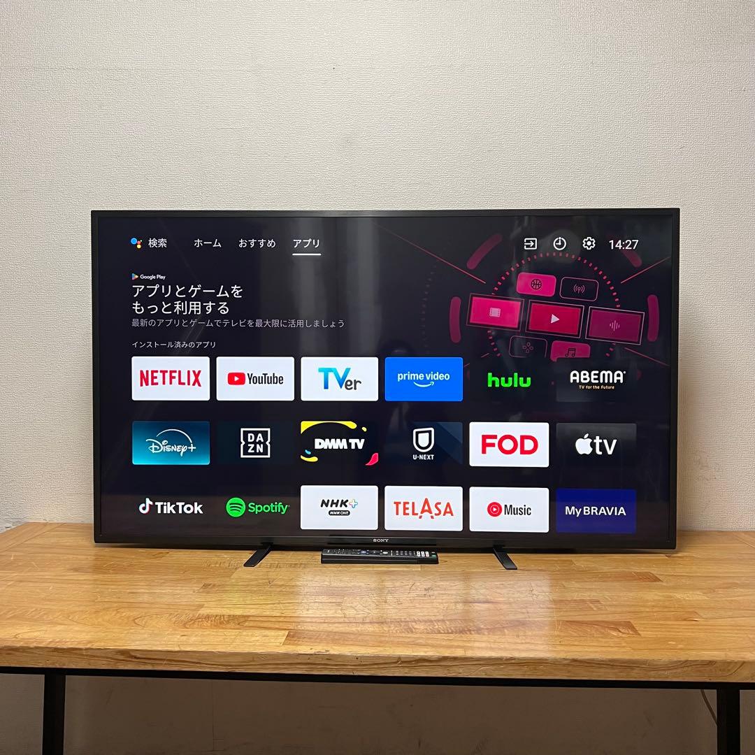 SONY 55V型 4K 液晶テレビ BRAVIA KJ-55X8000H