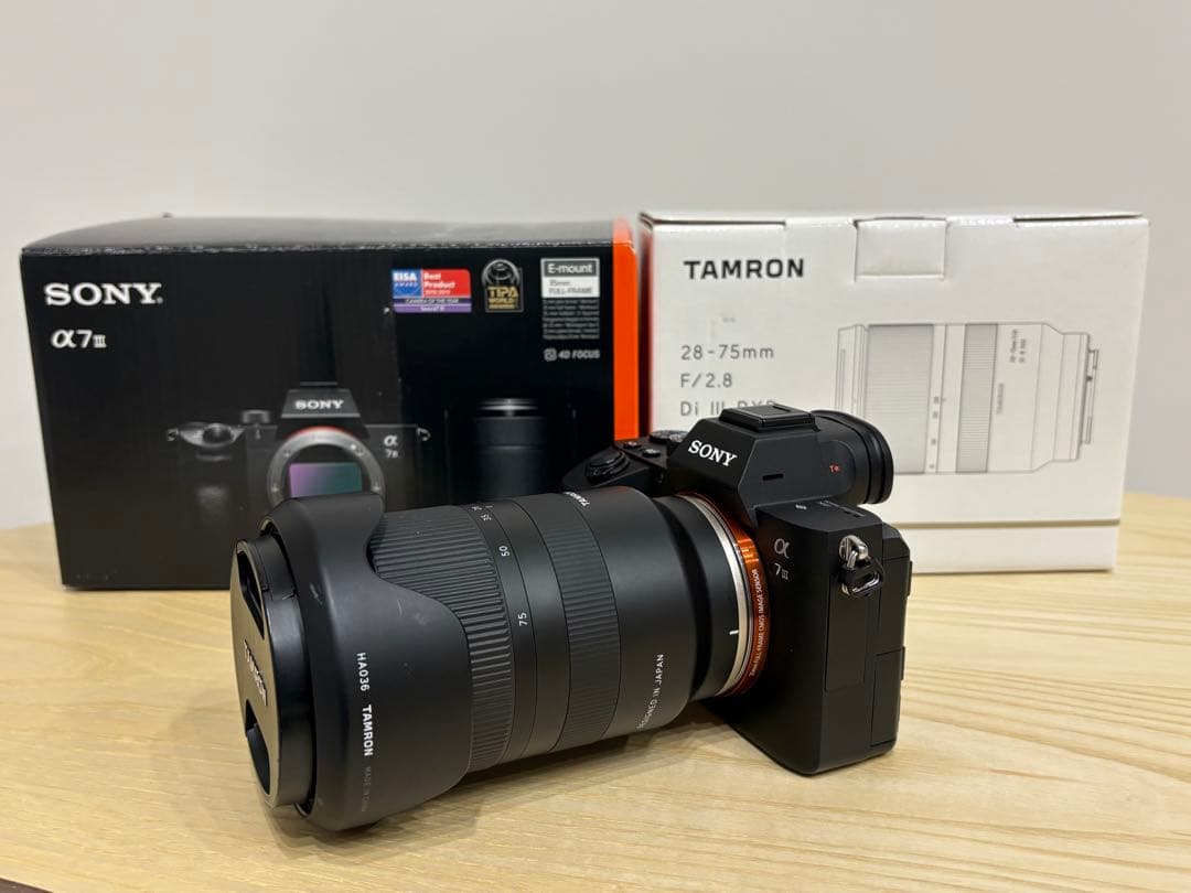 SONY α7 III + TAMRON 28-75mm F/2.8