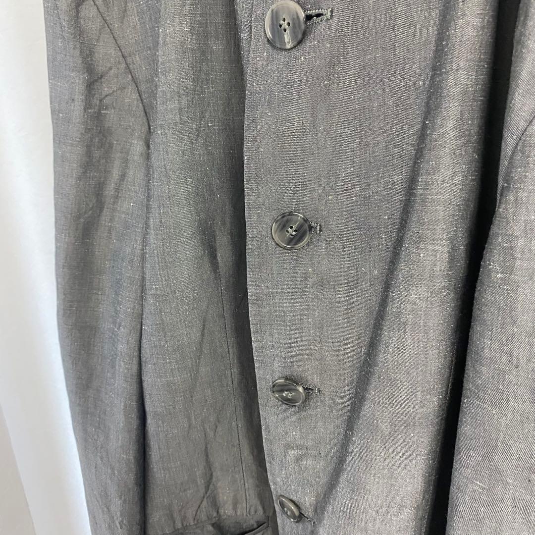 超希少　90s GIORGIO ARMANI マオカラージャケット　リネン