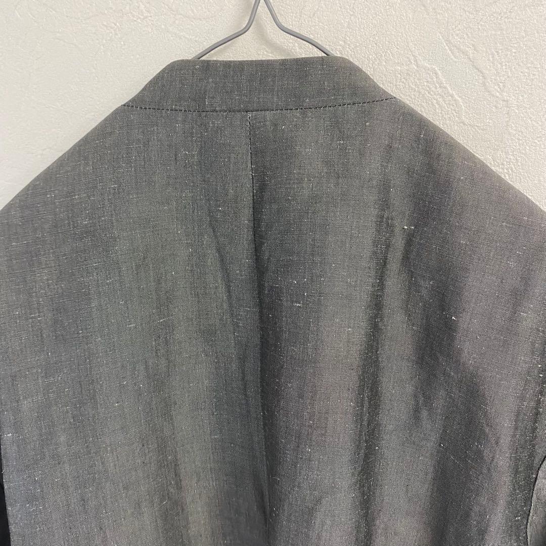 超希少　90s GIORGIO ARMANI マオカラージャケット　リネン