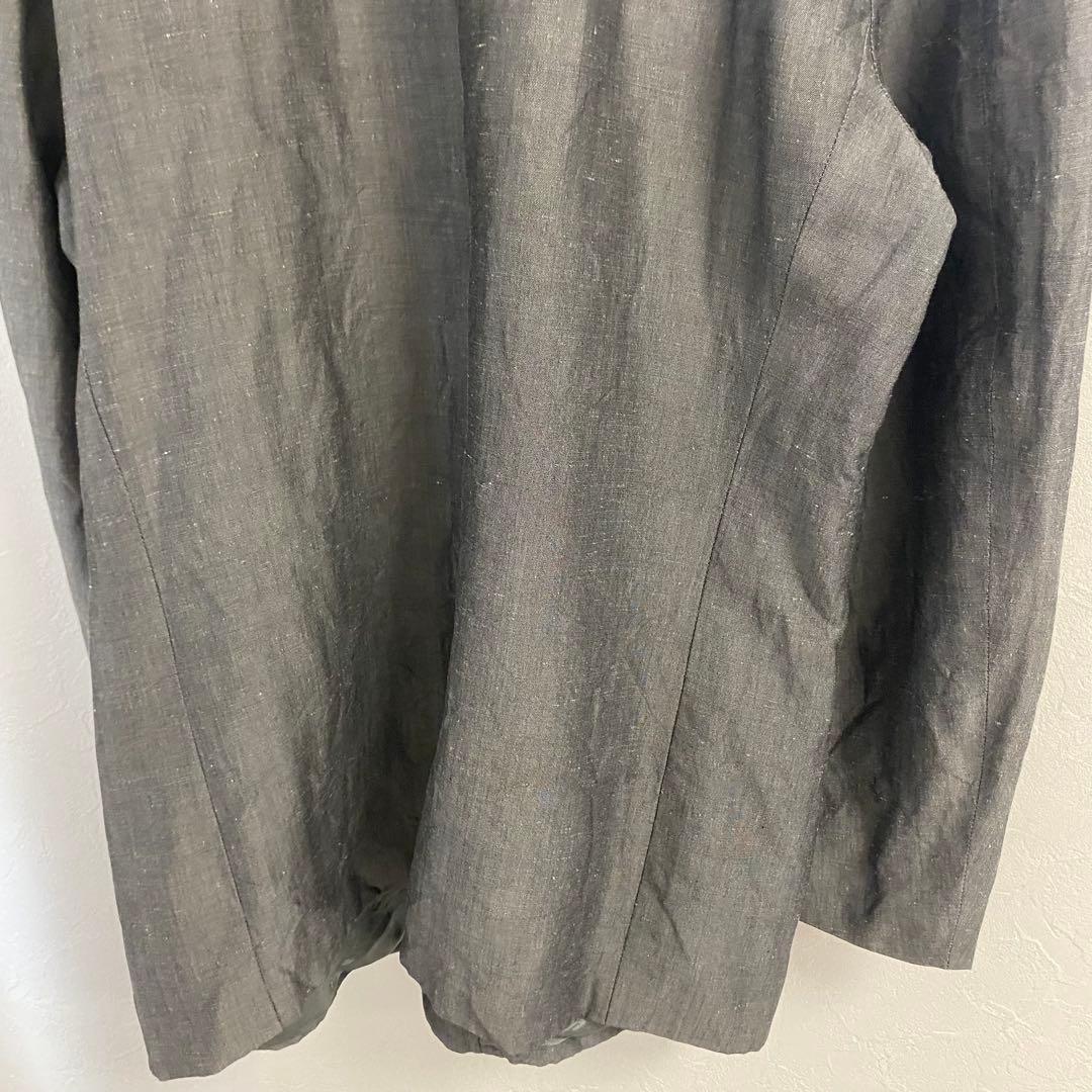 超希少　90s GIORGIO ARMANI マオカラージャケット　リネン