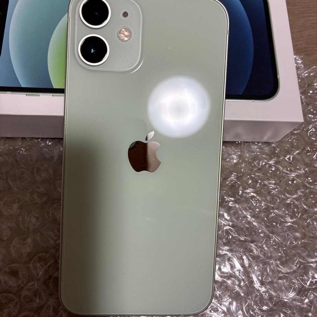 ぱんけーき ！Apple iPhone 12 mini グリーン 本体