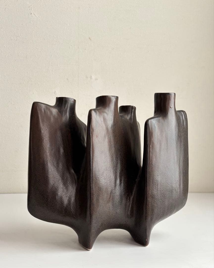 ミッドセンチュリー　フラワーベース　インテリア花器　モダン　デザイン