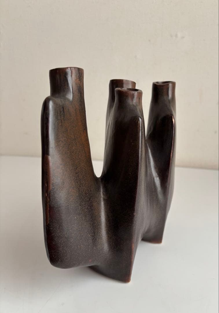 ミッドセンチュリー　フラワーベース　インテリア花器　モダン　デザイン