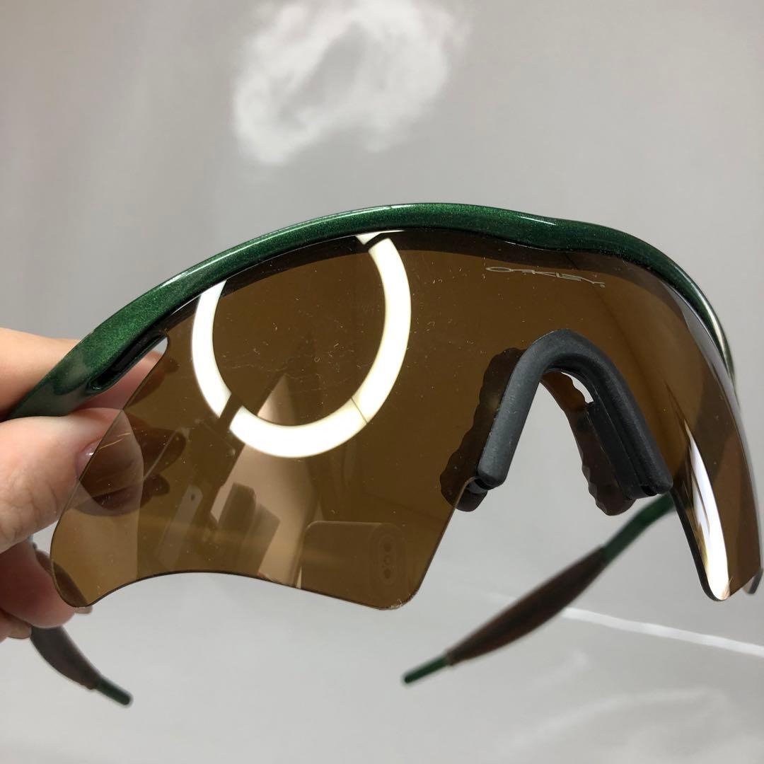 オークリー　スポーツサングラス Mフレーム　PRO グリーン