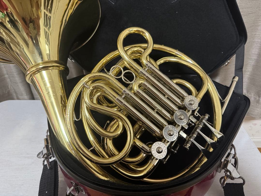 ハンスホイヤー801 フルダブルホルン（イエローブラス）