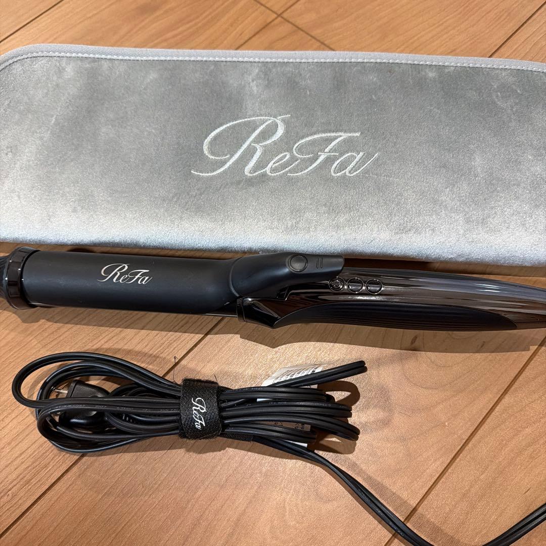 ReFa カールヘアアイロン 32mmブラック 収納ケース付き